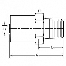 Dayco Products Inc Hose End Fitting 110813