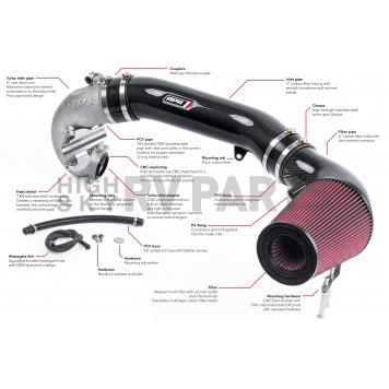 APR Motorsports Cold Air Intake Carbon Fiber Black - CI100038A-8