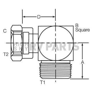 Dayco Products Inc Adapter Fitting 146494-1