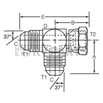 Dayco Products Inc Adapter Fitting 145830-1
