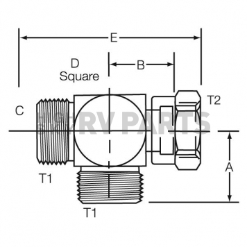 Dayco Products Inc Adapter Fitting 145842-1