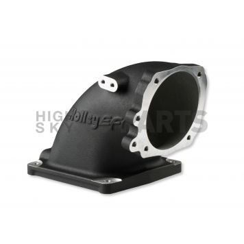 Holley Performance Throttle Body Intake Elbow - 300-249BK