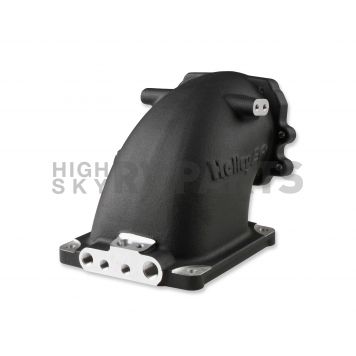 Holley Performance Throttle Body Intake Elbow - 300-249BK-2