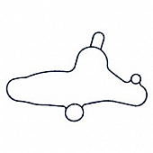 Fel-Pro Gaskets Water Pump Gasket - 35989