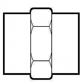 Anderson Fittings Coupler Fitting 103AC