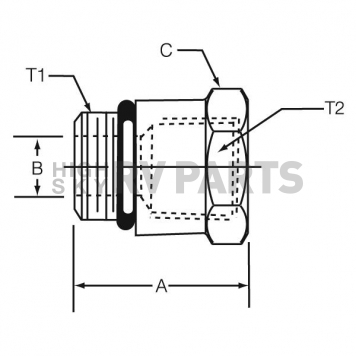 Dayco Products Inc Adapter Fitting 145645-1