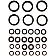 Help! By Dorman Fuel Injector O-Ring - 90100