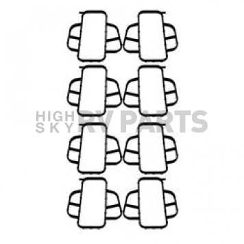MSD Ignition Intake Manifold Gasket - 2710