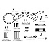 Moroso Performance Vacuum Pump Bracket - 63824