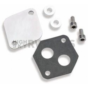 Holley  Performance Idle Air Control Block Off Plate - 112-560
