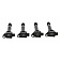ACCEL Direct Ignition Coil Kit 140082K-4