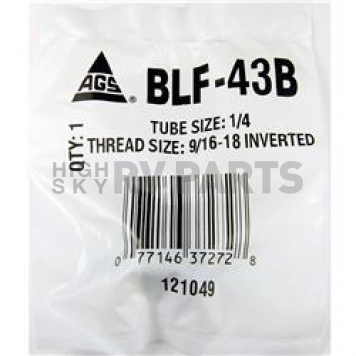 American Grease Stick (AGS) Tube End Fitting Nut BLF43B