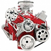 Billet Specialties Serpentine Belt Conversion Kit FM2112PC