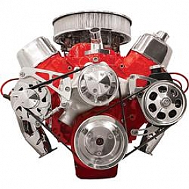 Billet Specialties Serpentine Belt Conversion Kit FM2221PC