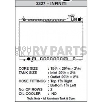 CSF Radiator 3327