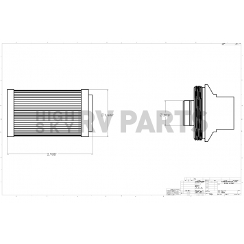 Aeromotive Fuel System Fuel Filter - 12301-3