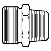 Anderson Fittings Adapter Fitting 19A12D