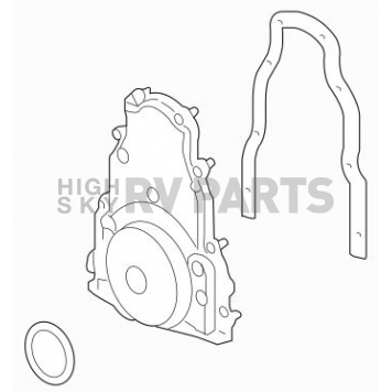 GM Performance Timing Cover - 12561243-1