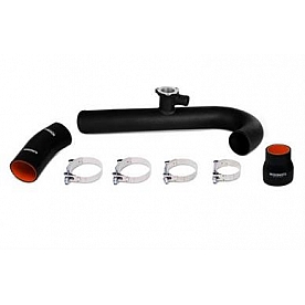 Mishimoto Turbocharger Intercooler Pipe - MMICP-MUS4-15HWBK