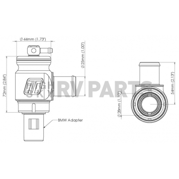 Turbo Smart Turbocharger Blow Off Valve - TS-0203-1250-1
