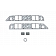 Mr. Gasket Intake Manifold Gasket - 122