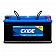 Exide Technologies Car Battery Marathon Series H8/L5/49 BCI Group - MX-H8/L5/49