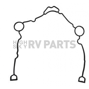 Crown Automotive Jeep Replacement Engine Timing Cover Gasket 5139933AB