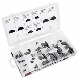 Performance Tool Woodruff Key Assortment W5343
