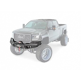 Warn Industries Ascent Bumper 1-Piece Steel Black - 99152