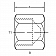 Dayco Products Inc Nut 143107