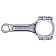 Eagle Specialty Connecting Rod Set - SIR5400FB