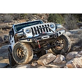 Warn Industries Elite Series Bumper 1-Piece Steel Black - 101337