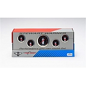 Stewart Warner Gauge Fuel Level/ Oil Pressure/ Speedometer/ Voltmeter/ Water Temperature 838447
