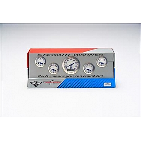 Stewart Warner Gauge Fuel Level/ Oil Pressure/ Speedometer/ Voltmeter/ Water Temperature 838448