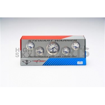 Stewart Warner Gauge Fuel Level/ Oil Pressure/ Speedometer/ Voltmeter/ Water Temperature 838448