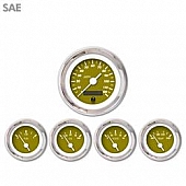 Aurora Instuments Gauge Fuel Level/ Oil Pressure/ Speedometer/ Voltmeter/ Water Temperature 1217