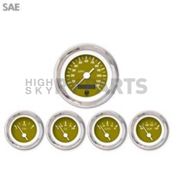Aurora Instuments Gauge Fuel Level/ Oil Pressure/ Speedometer/ Voltmeter/ Water Temperature 1217