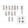 Mr. Gasket Exhaust Header Bolt - 2235G