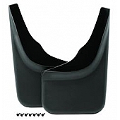 Highland Mud Flap - Black Rubber Set Of 2 - 1105100