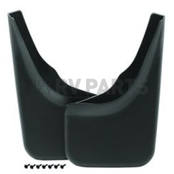 Highland Mud Flap - Black Rubber Set Of 2 - 1105000