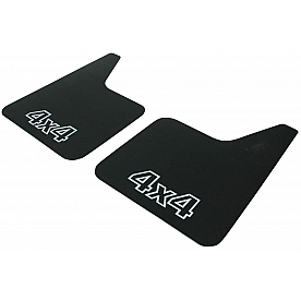 Highland Mud Flap - Black Rubber Set Of 2 - 1084500