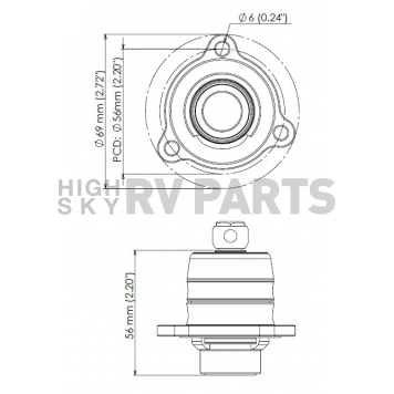 Turbo Smart Turbocharger Blow Off Valve - TS-0203-1066-1