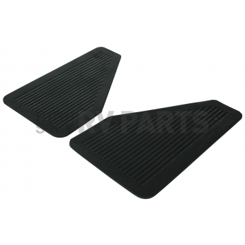 Highland Mud Flap - Black Rubber Set Of 2 - 1057700