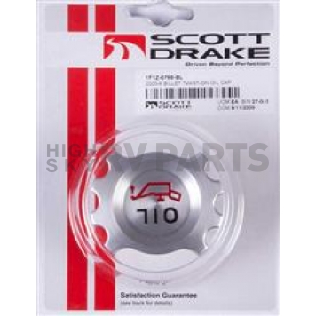 Drake Automotive Oil Filler Cap - 1F1Z-6766-BL