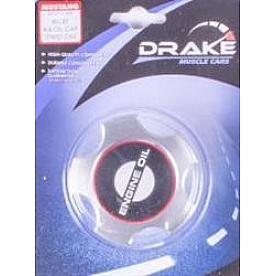 Drake Automotive Oil Filler Cap - AR3Z-6766-BL