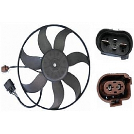 Hella Air Conditioner Condenser Fan 351039191