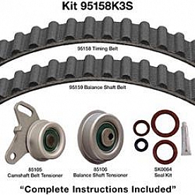 Dayco Products Inc Timing Belt Kit - 95158K3S