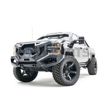 Fab Fours Bumper Grumper Modular Design Steel Black - GR3000-1-3