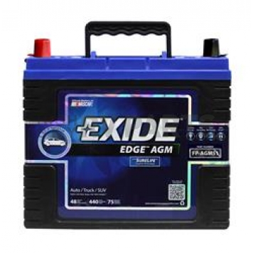 Exide Technologies Car Battery Edge Series 51 Group - FP-AGM51
