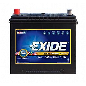 Exide Technologies Car Battery Global Extreme Series 25 Group - 25X
